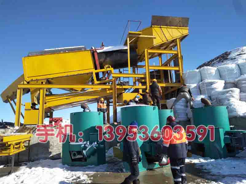 沙金設備的重型振動篩的介紹